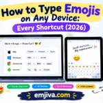 how to type emojis